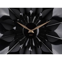 Nástenné hodiny Karlsson KA5731BK Flower, 60 cm Nástenné hodiny Karlsson KA5731BK Flower, 60 cm